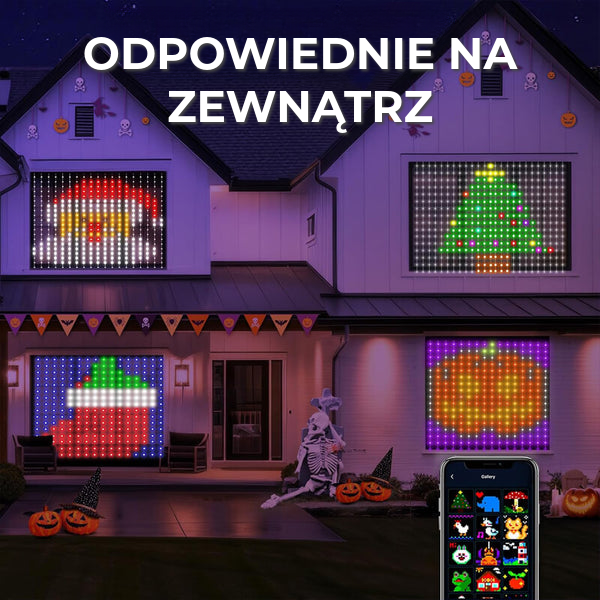 Smart zasłona LED