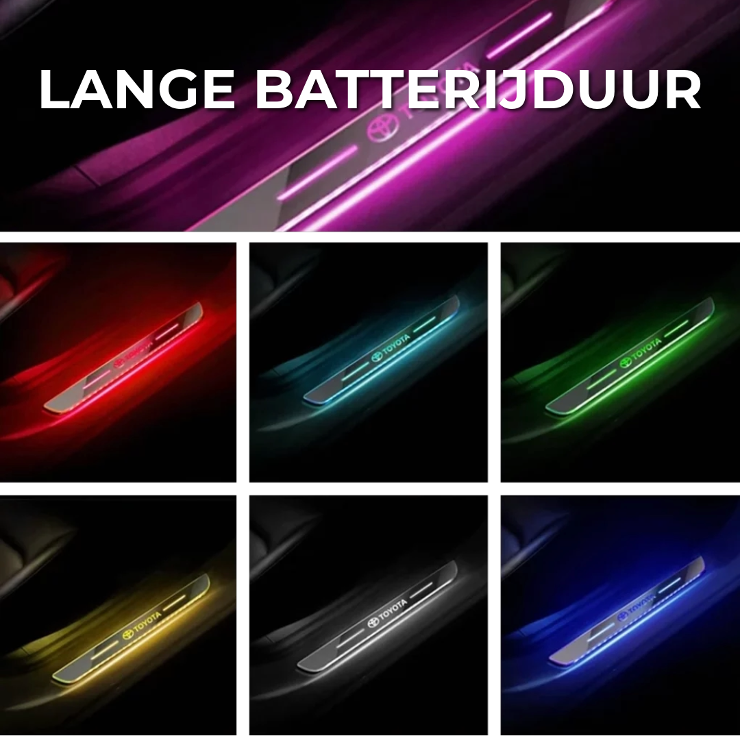 Luksusowe oświetlenie progu drzwiowego