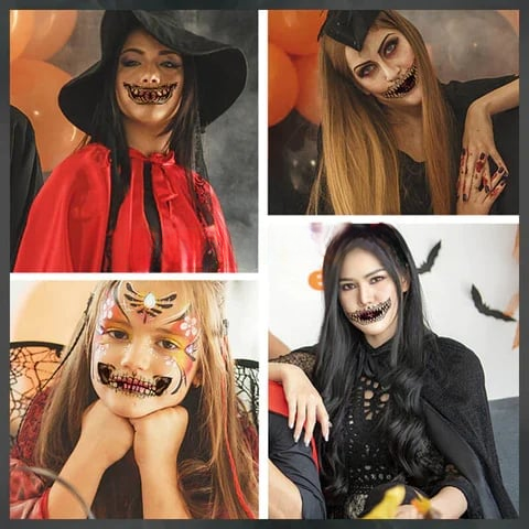 Zestaw tatuaży Halloween