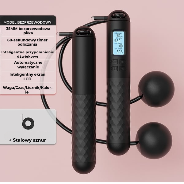 Wielofunkcyjna skakanka 2-w-1