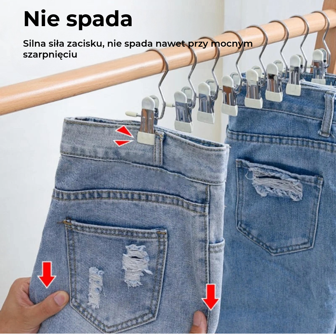 Inteligentny wieszak oszczędzający miejsce