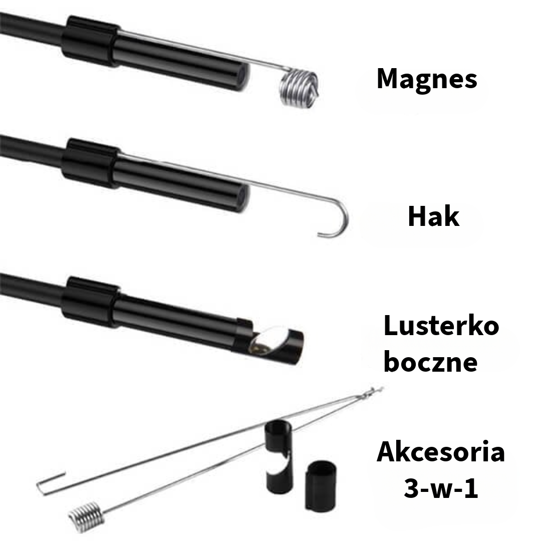 Endoskop 3-w-1