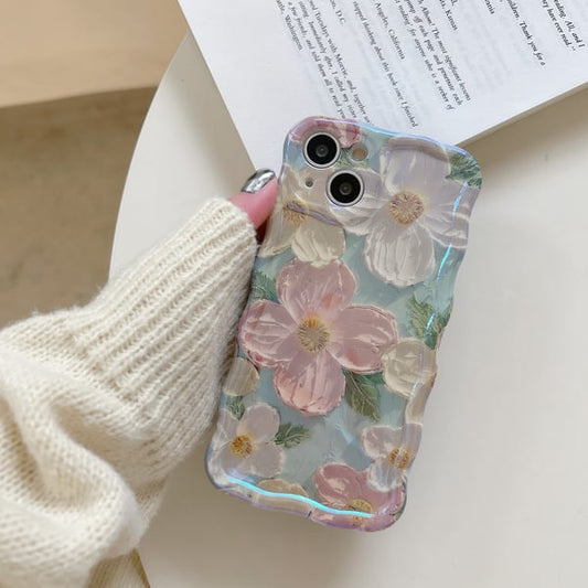 Retro Ręcznie Malowane Etui na iPhone