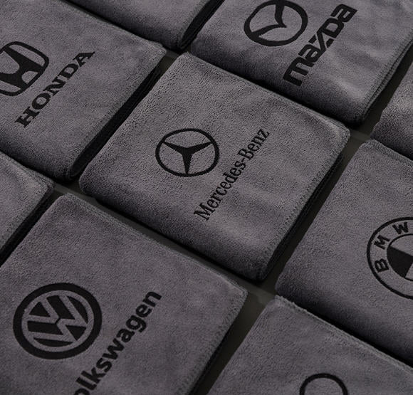 Luksusowa ściereczka z mikrofibry z logo