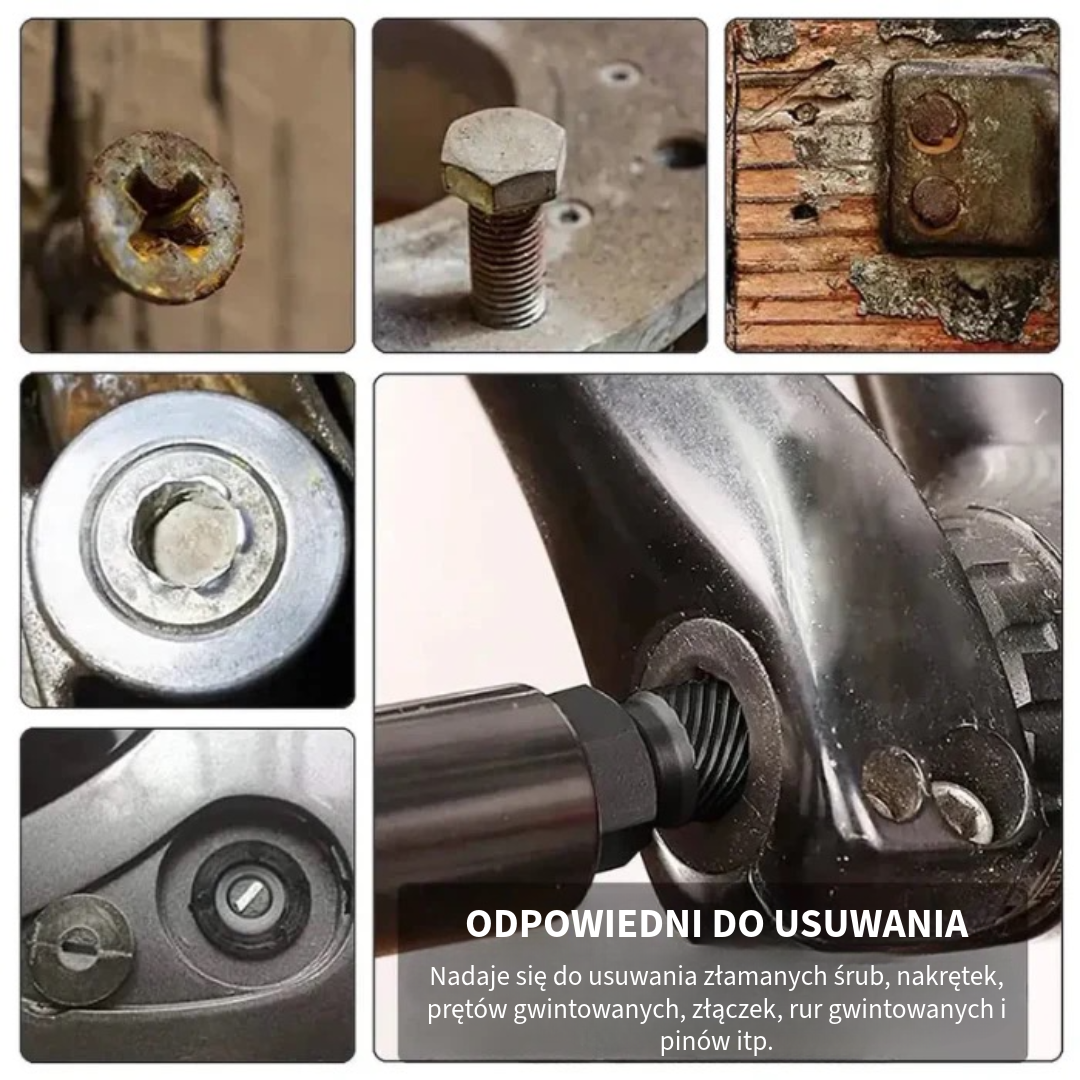 Zestaw do usuwania śrub - Ultimate