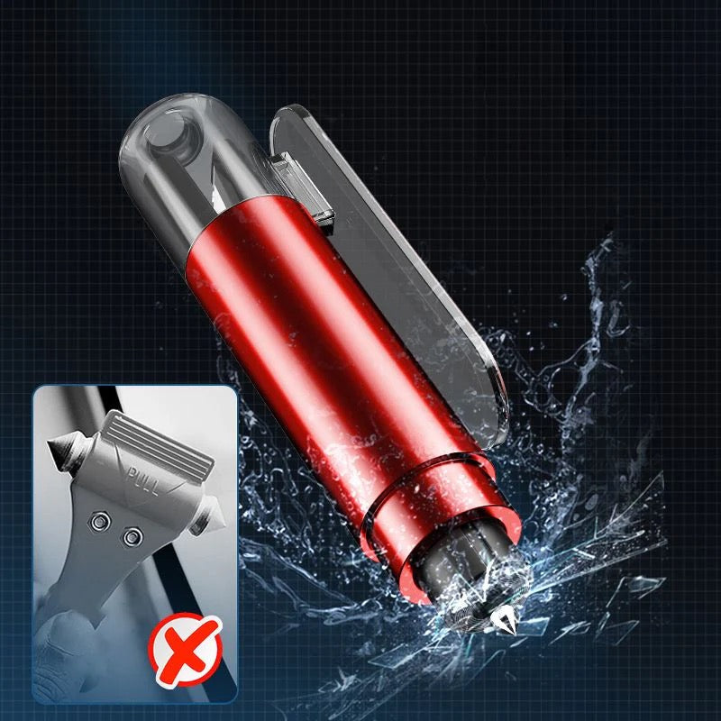 Młotek ratunkowy + Nóż do pasów bezpieczeństwa