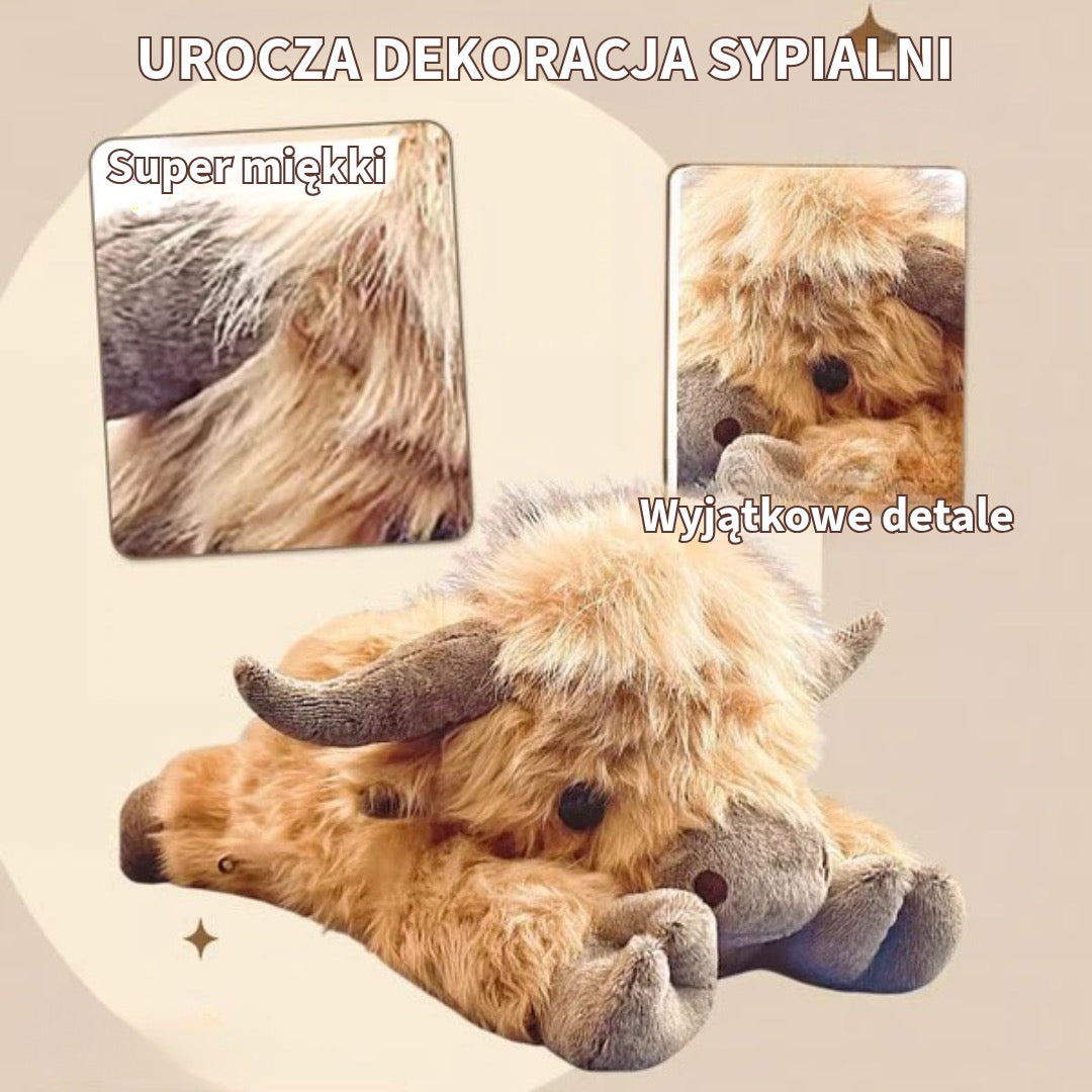 Urocza Maskotka Krowa Highland