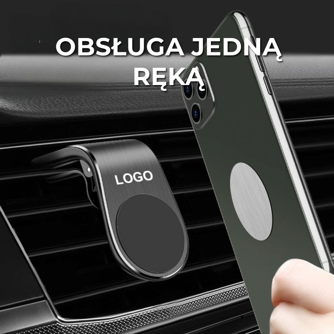 Magnetyczny Uchwyt Samochodowy na Telefon z Logo