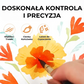 Profesjonalne Pędzle Akwarelowe z Precyzją | 4 Sztuki