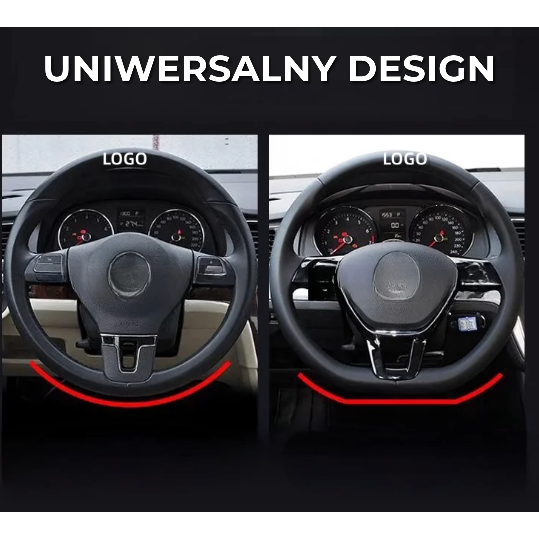 Luksusowa Osłona Kierownicy z Włókna Węglowego