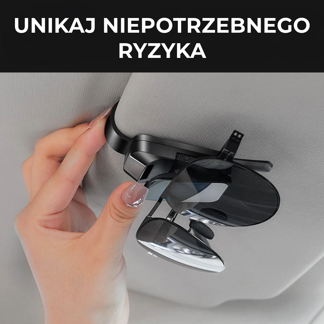 Luksusowy Klips na Okulary Przeciwsłoneczne