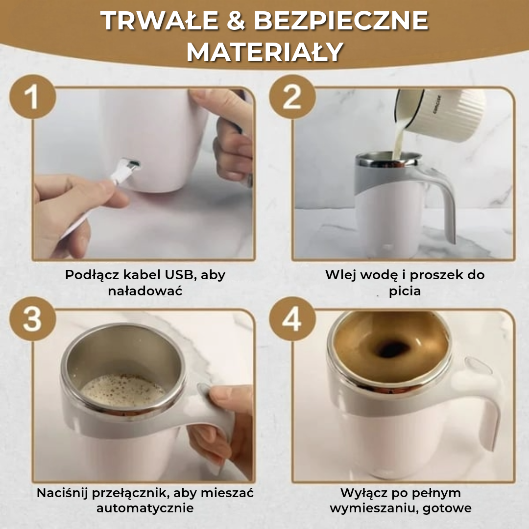 Automatycznie Mieszająca Filiżanka
