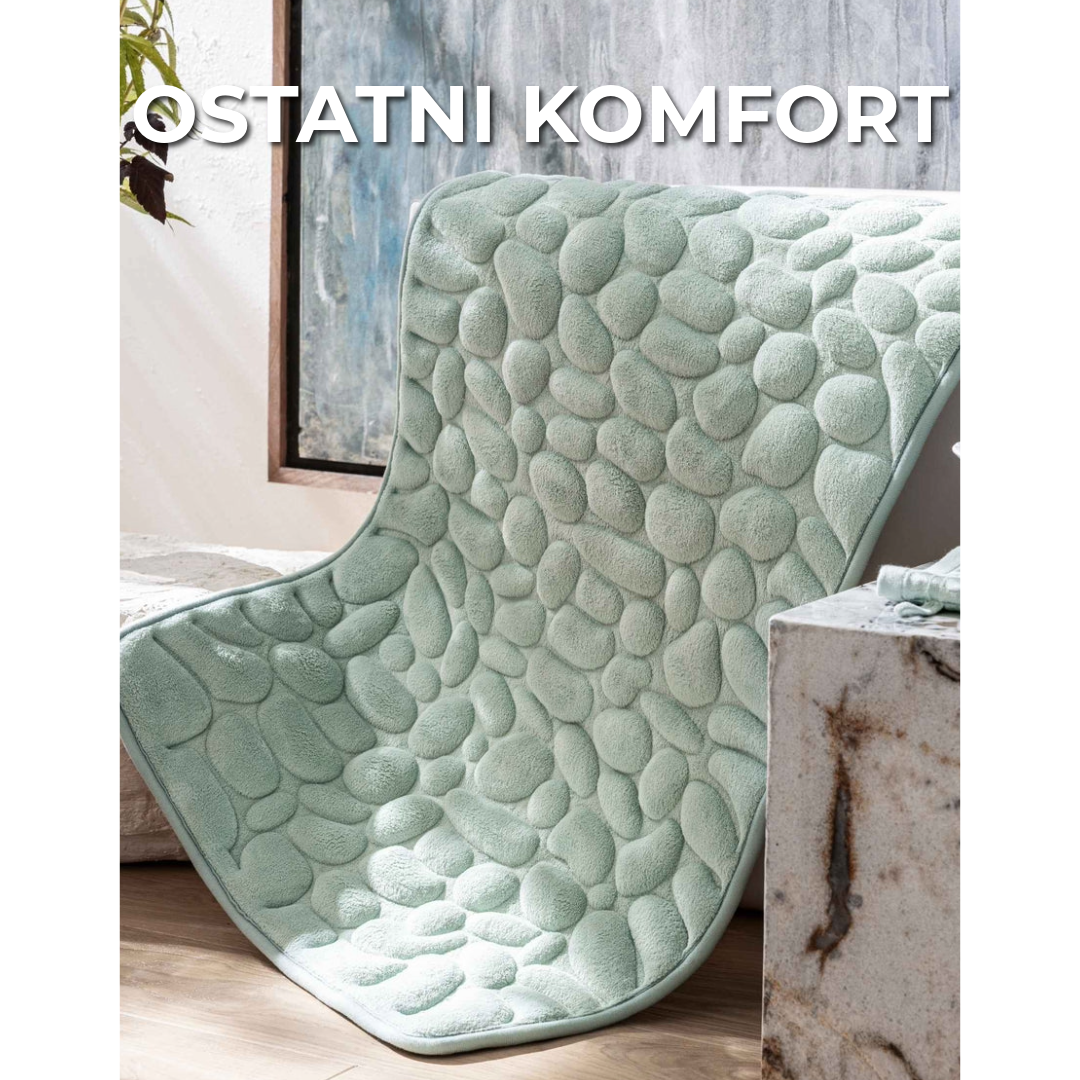 Luksusowa Mata Łazienkowa z Kamykami