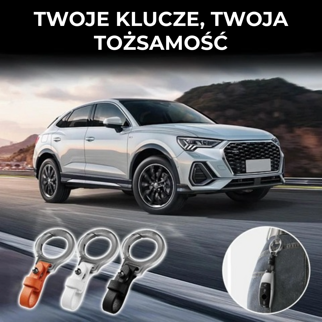 Luksusowy brelok do kluczy samochodowych