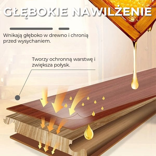 Naturalny lakier z wosku pszczelego