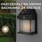 Lampa ogrodowa zasilana energią słoneczną