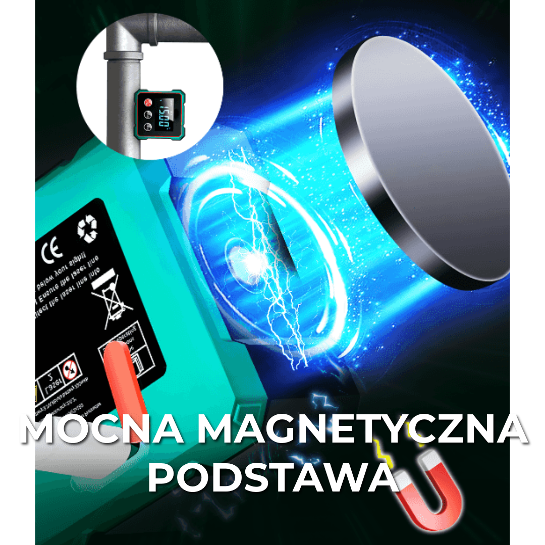 Magnetyczny cyfrowy kątomierz
