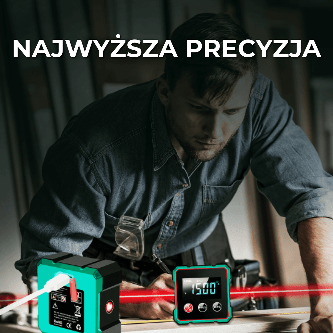 Magnetyczny cyfrowy kątomierz