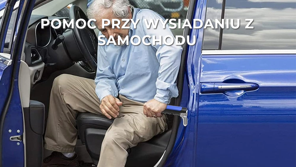 Pomoc przy wysiadaniu z samochodu