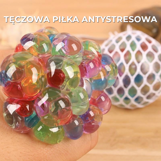 Tęczowa Piłka Antystresowa