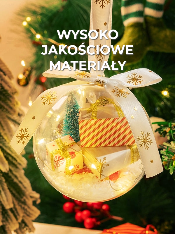 Oryginalne bombki choinkowe