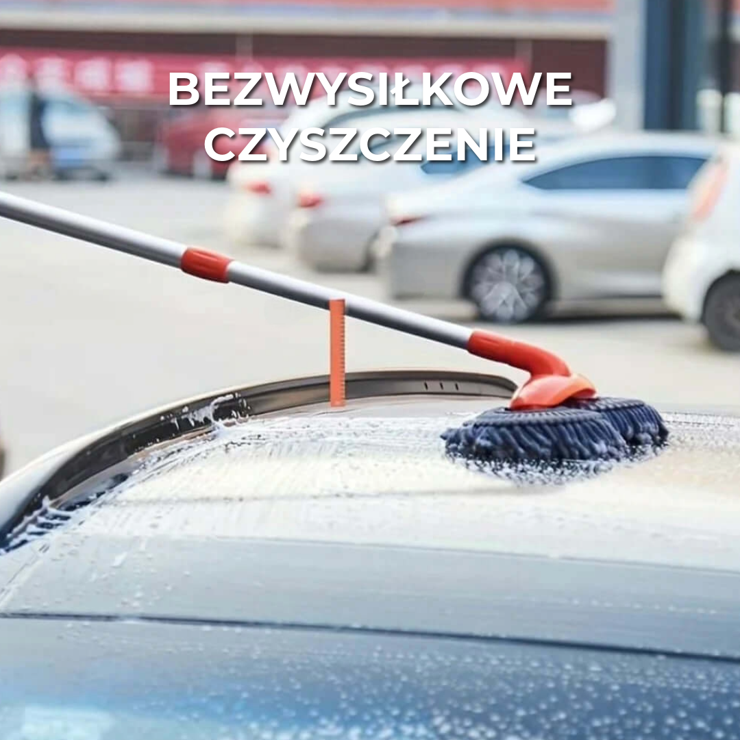 Szczotka do auta z mikrofibry