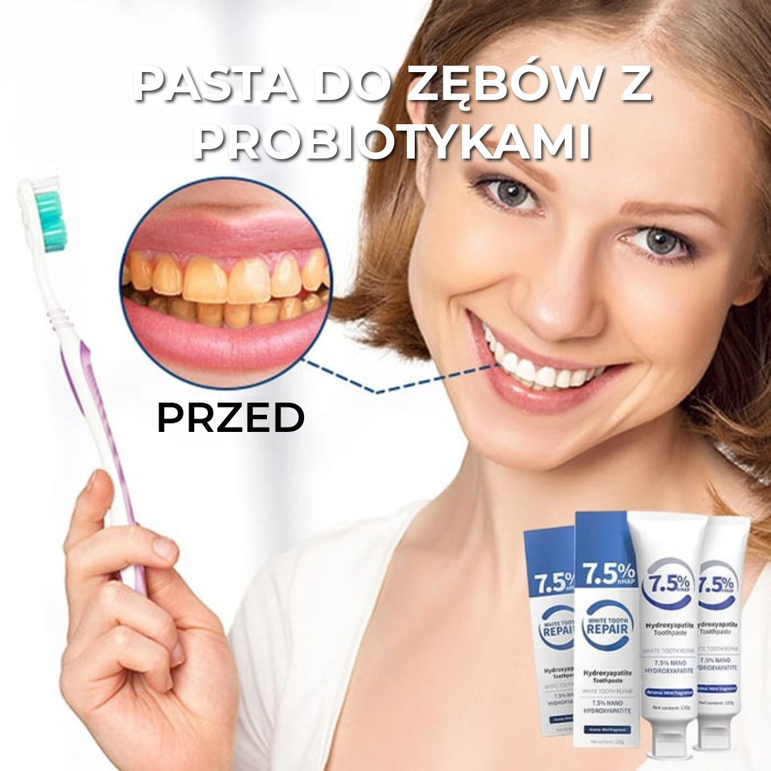 Pasta do zębów z probiotykami
