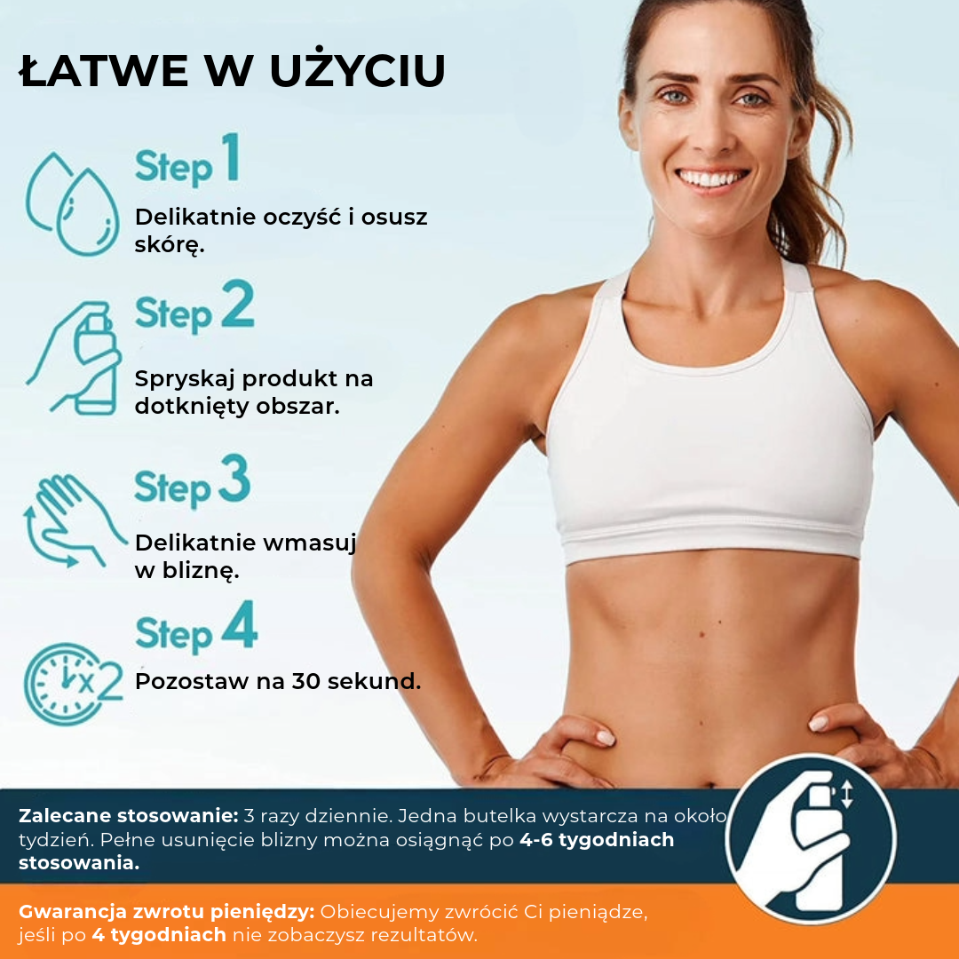 Profesjonalny krem do pielęgnacji blizn