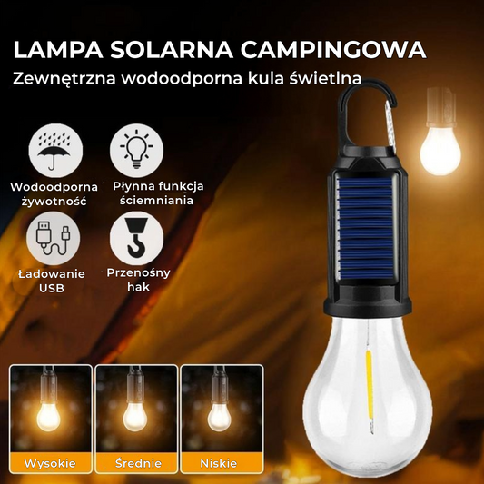 Lampa z Energią Słoneczną