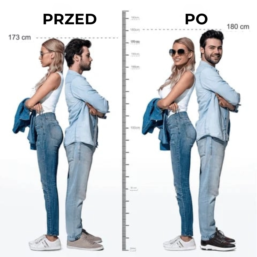 Profesjonalne podwyższane wkładki