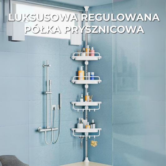 Luksusowa Regulowana Półka Prysznicowa