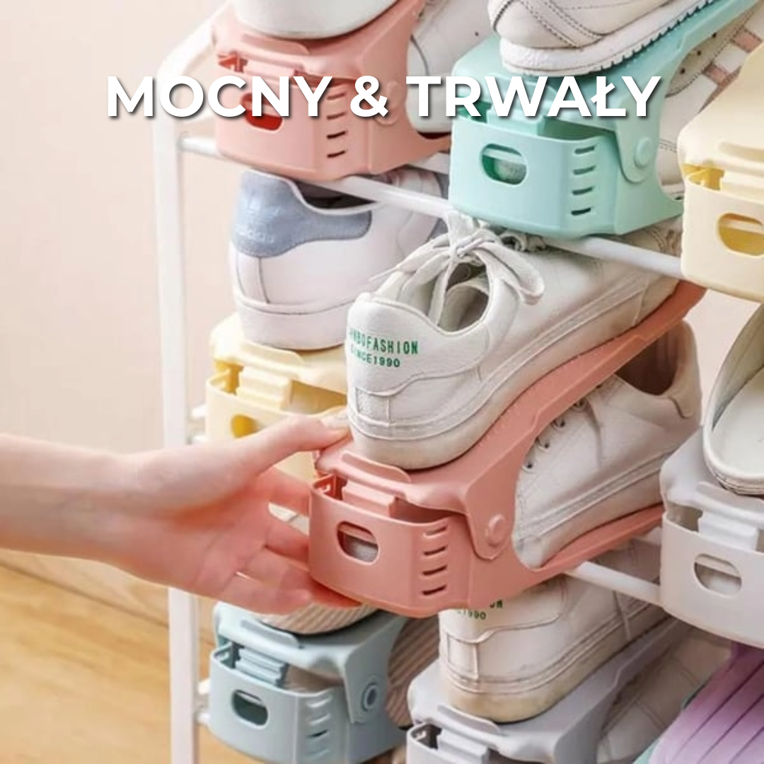 Kompaktowy stojak na buty