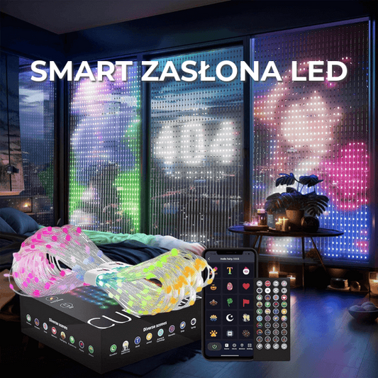 Smart zasłona LED