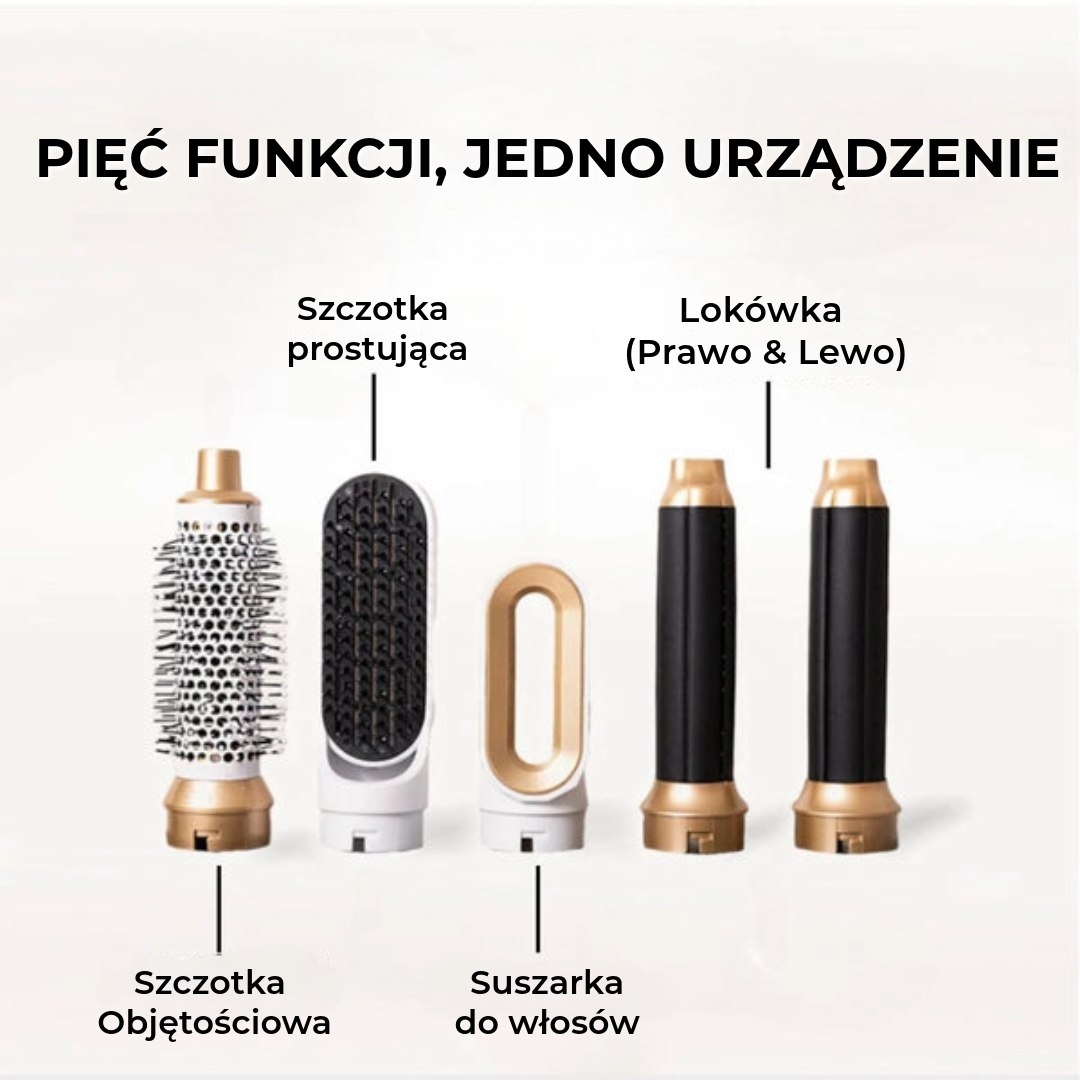 AirWrap™ | 5-w-1 Wielofunkcyjna Stylizator do Włosów