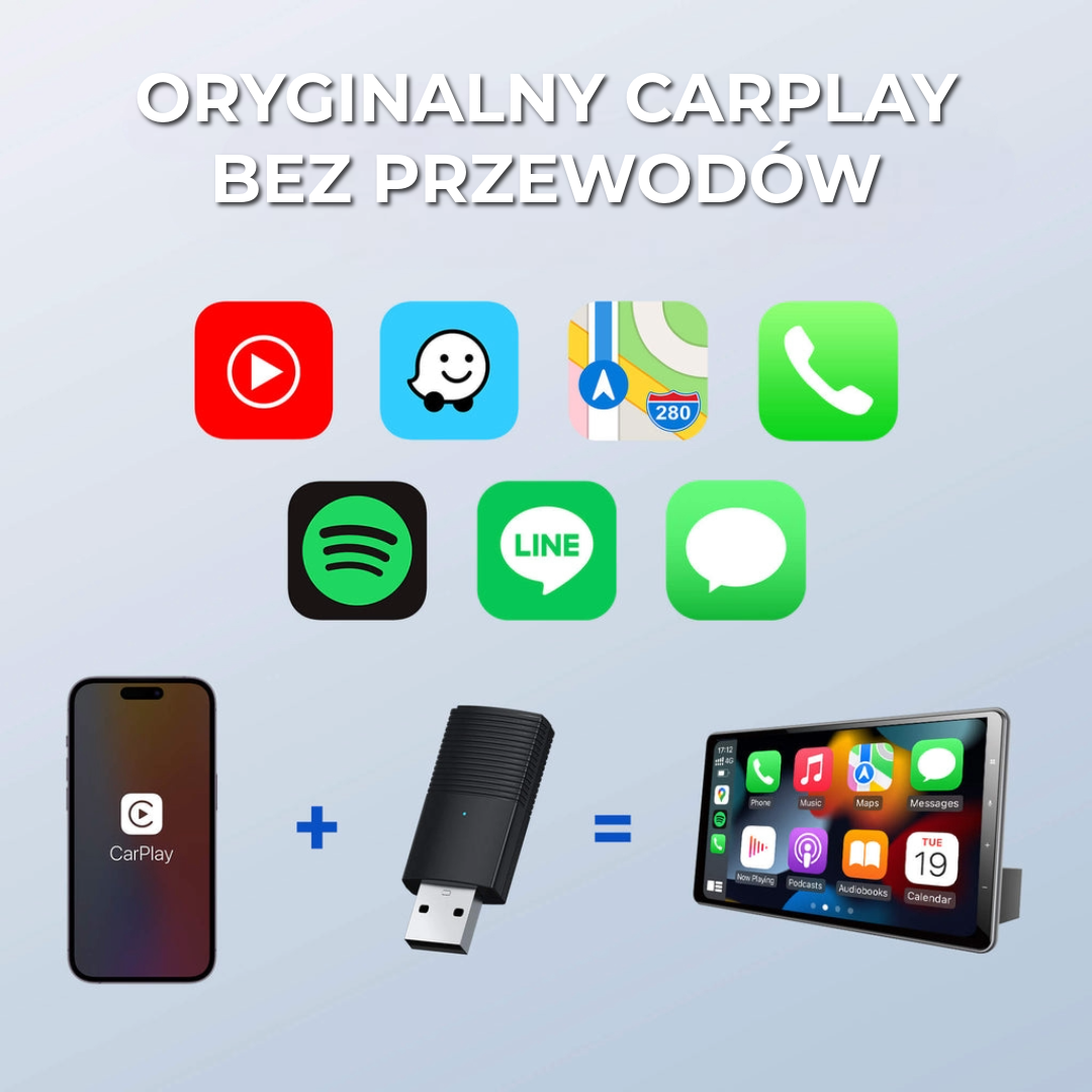 Mini Bezprzewodowy Adapter CarPlay
