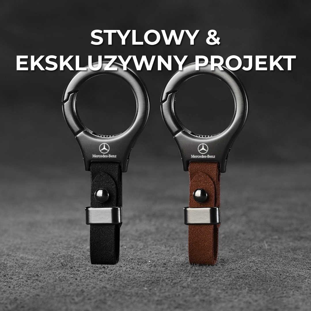 Luksusowy Brelok z Logo