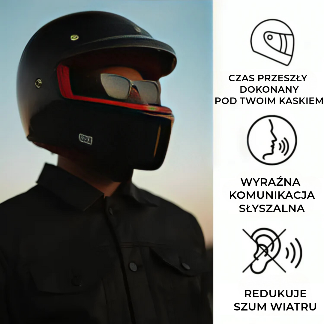 Profesjonalne Słuchawki Motocyklowe
