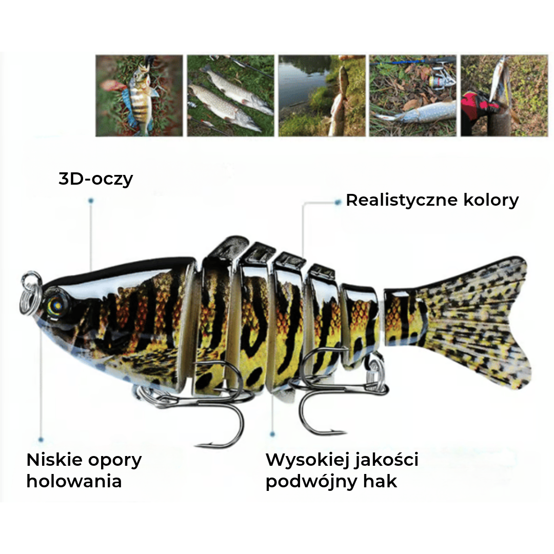 Profesjonalna realistyczna przynęta