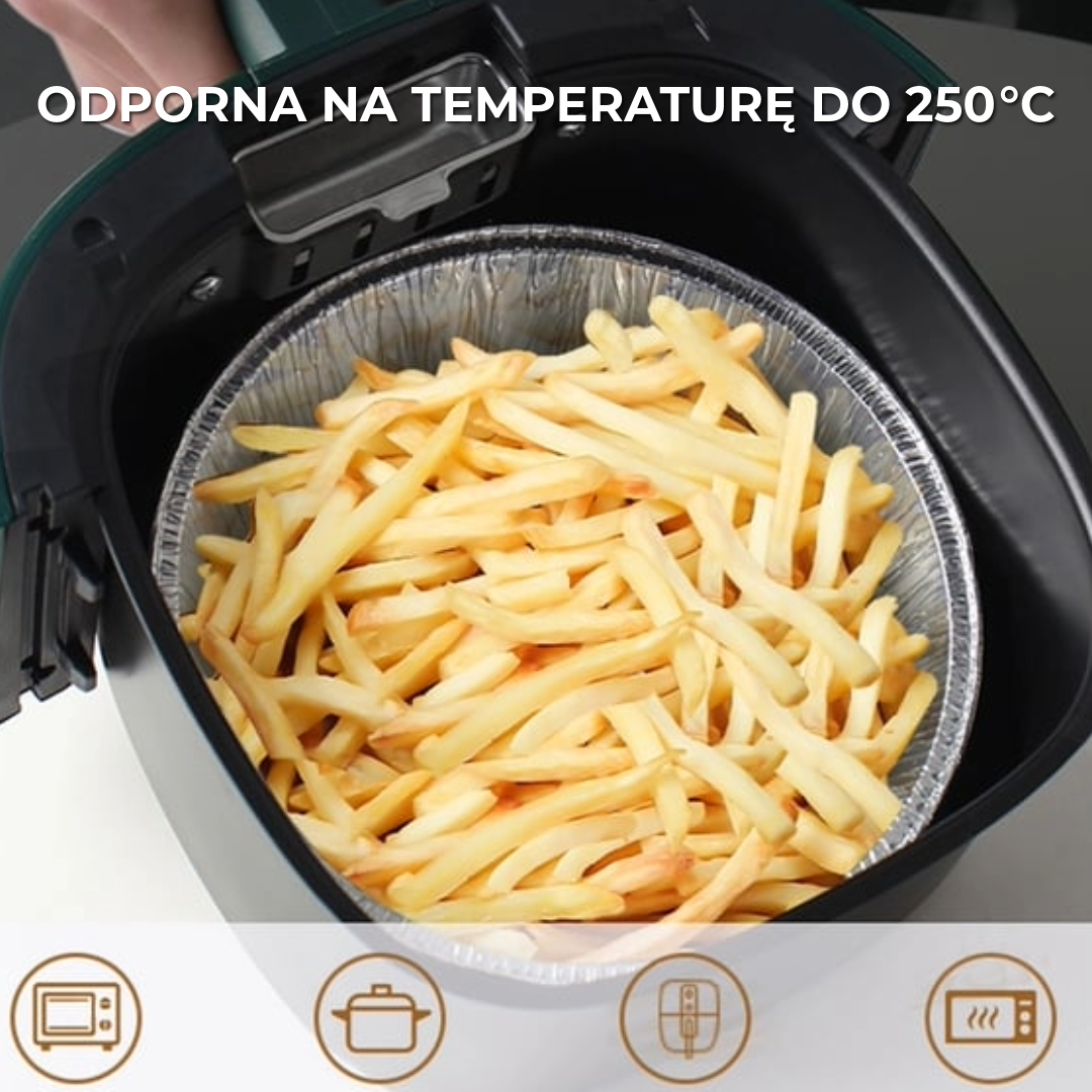 Aluminiowa miska do frytkownicy beztłuszczowej