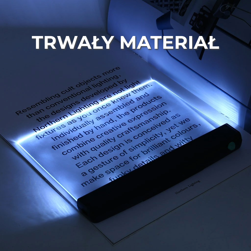 Innowacyjna Lampa do Książek