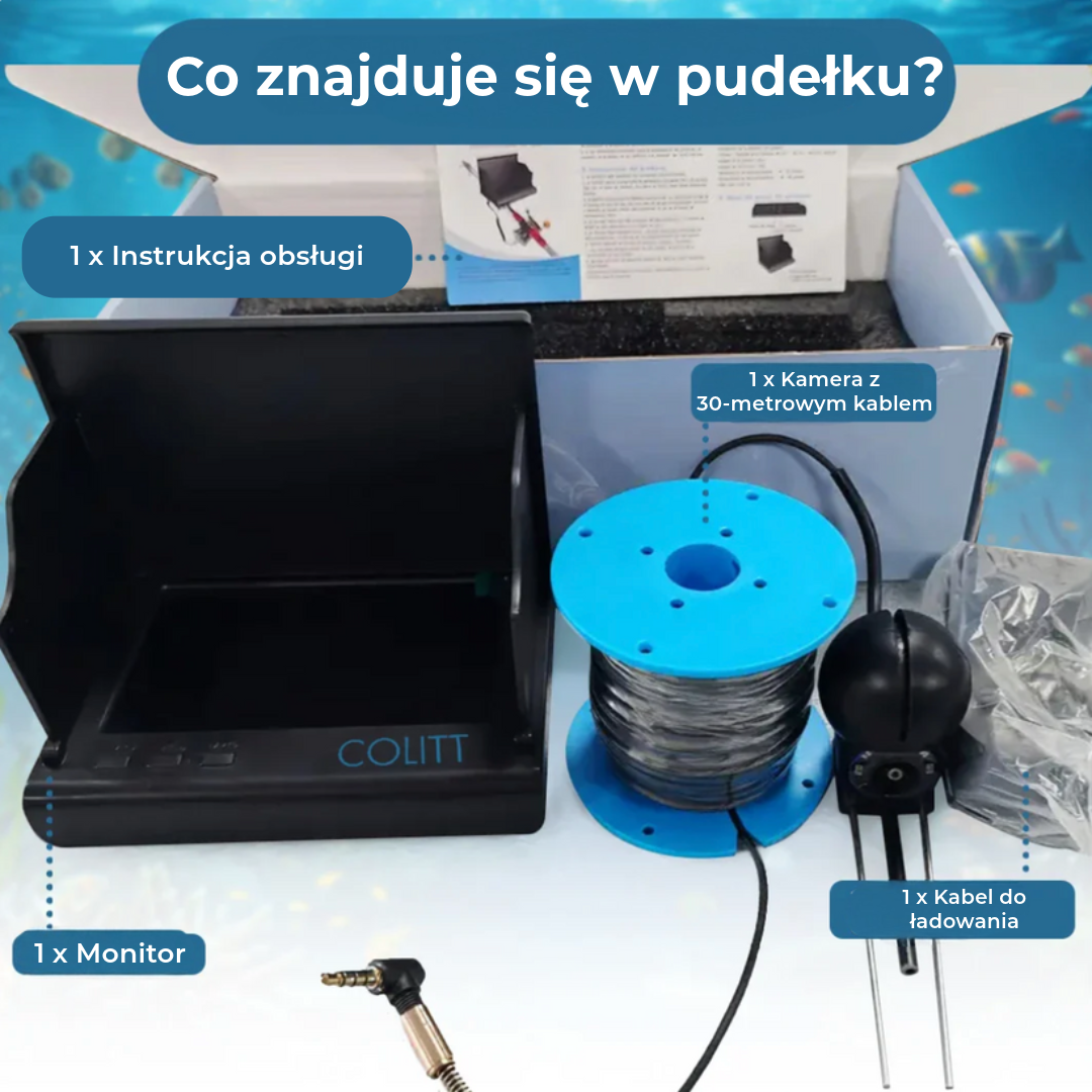 Podwodna kamera wędkarska