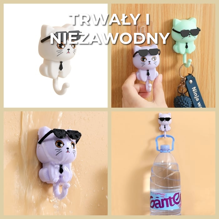 Okulary przeciwsłoneczne Kot Haczyk na klucze