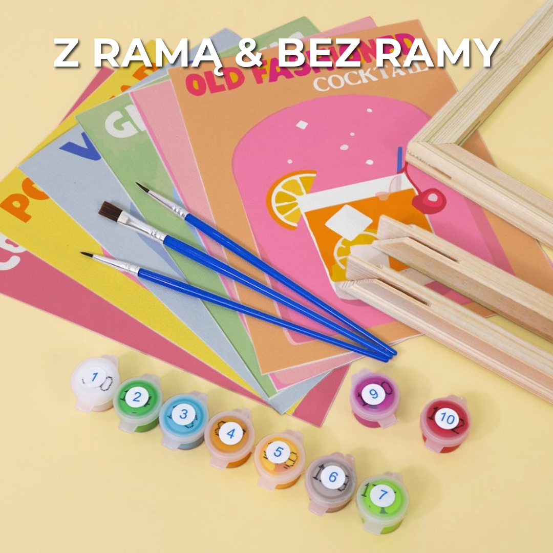 6 Mini Obrazów Koktajlowych