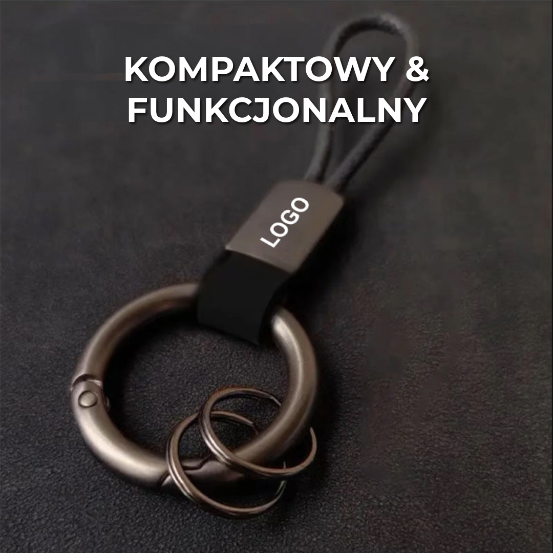 Luksusowy Brelok z Logo