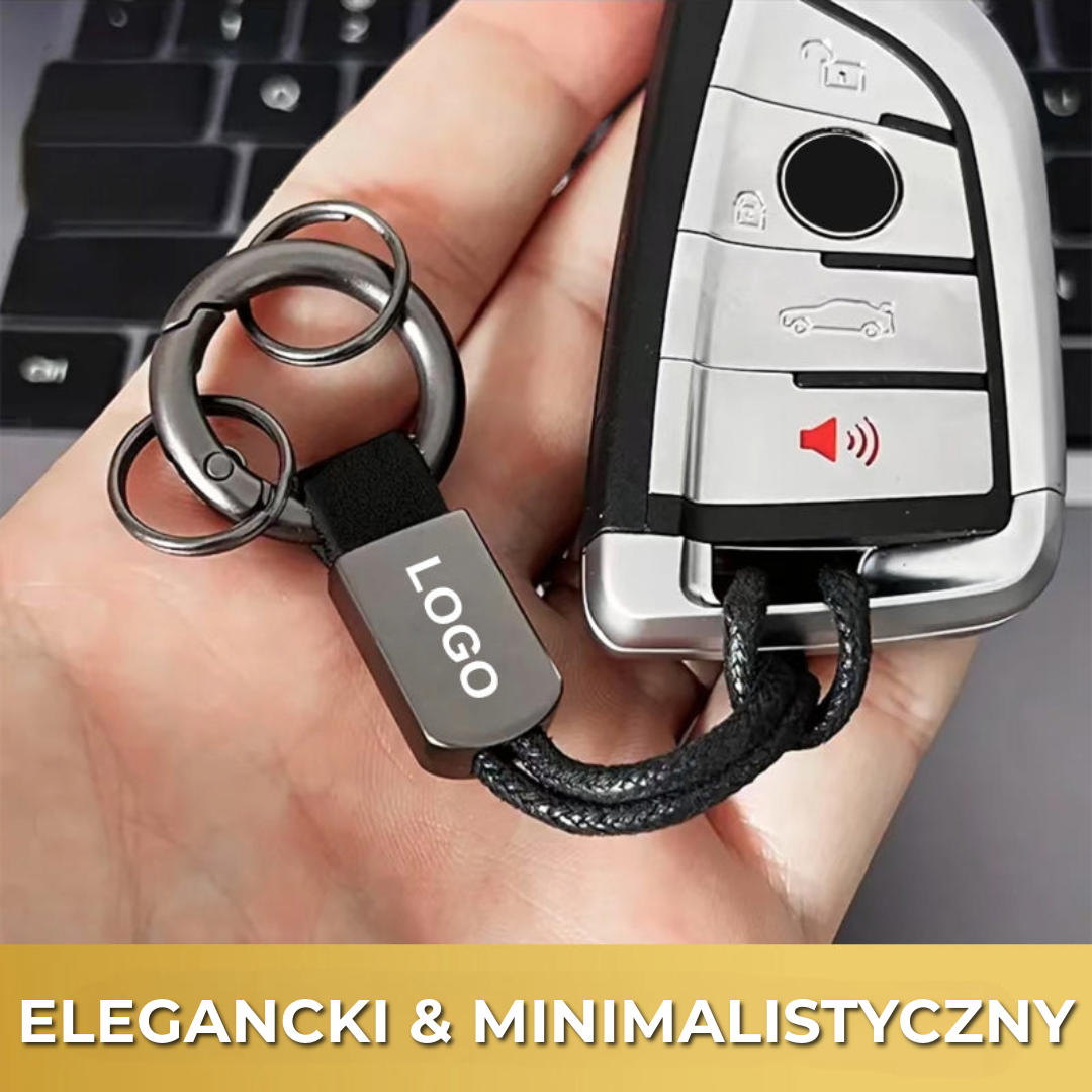 Luksusowy Brelok z Logo