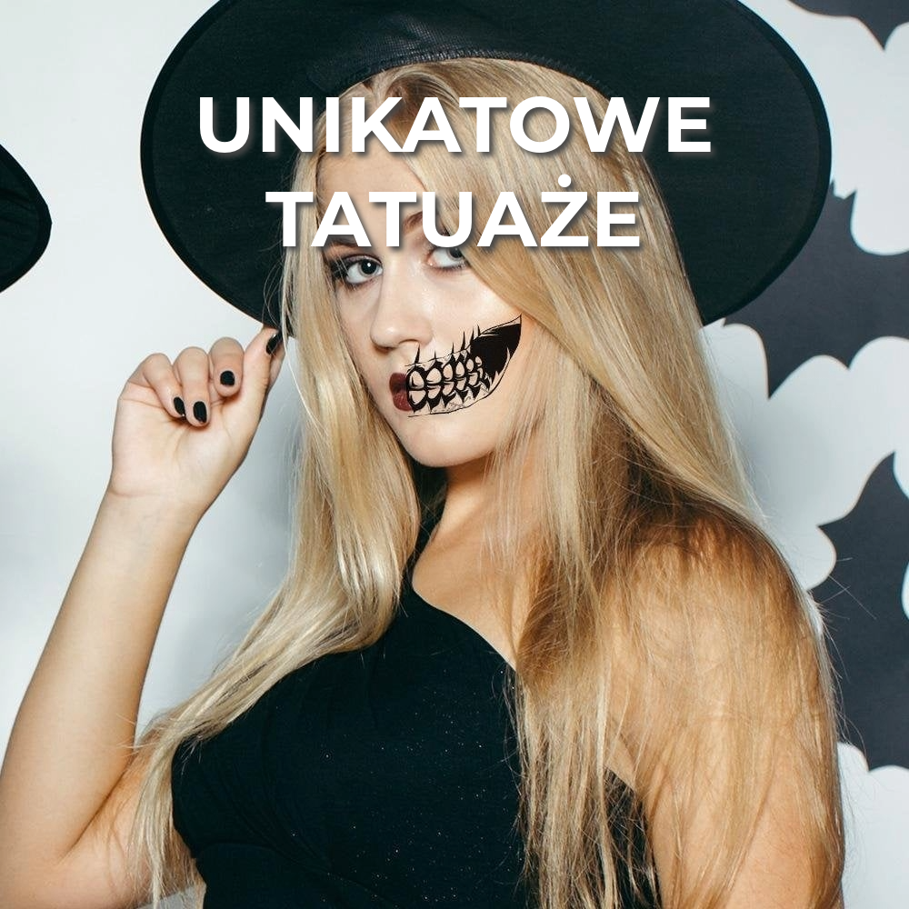 Zestaw tatuaży Halloween