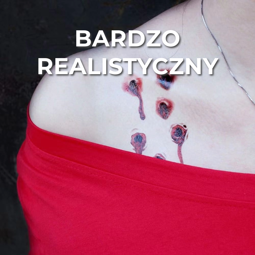 Zestaw tatuaży Halloween