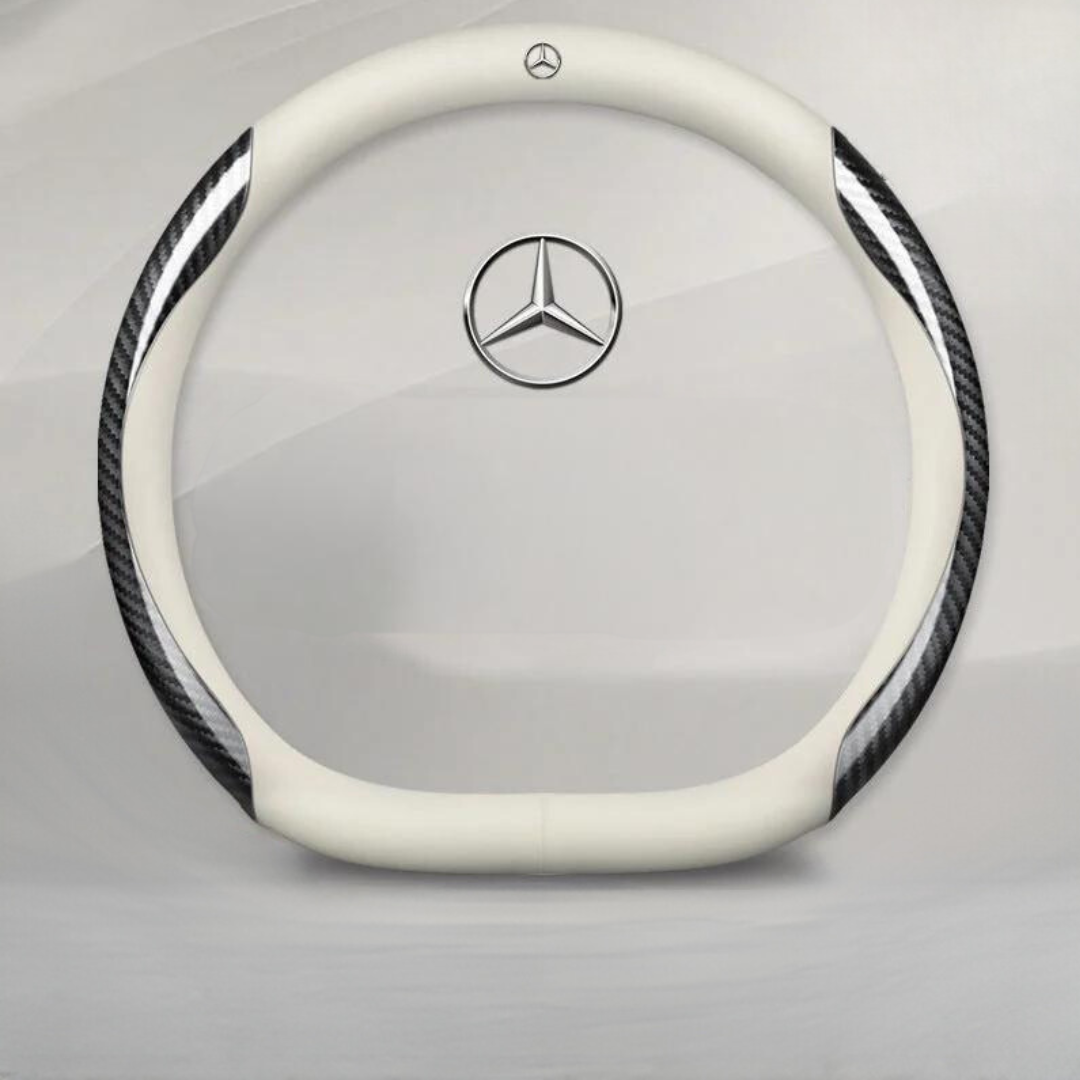 Luksusowa Skórzana Osłona Kierownicy