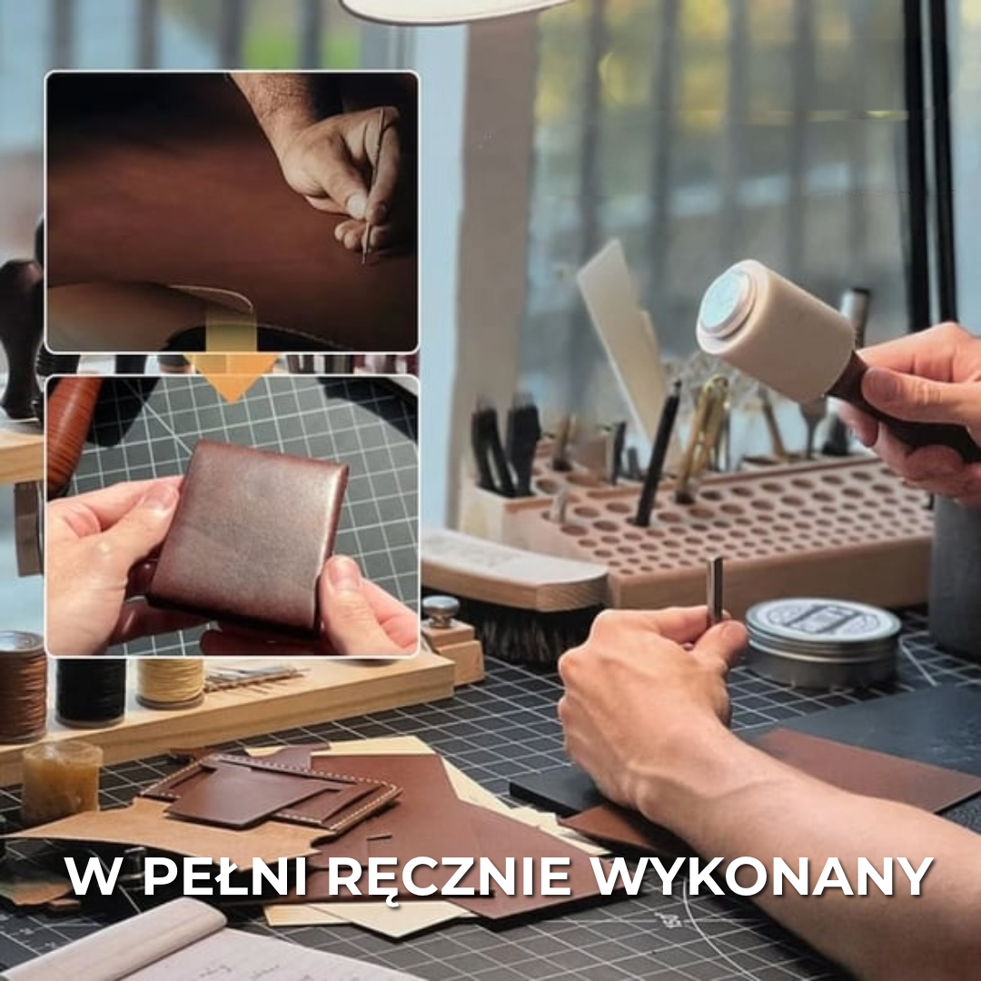 Luksusowy kompaktowy portfel