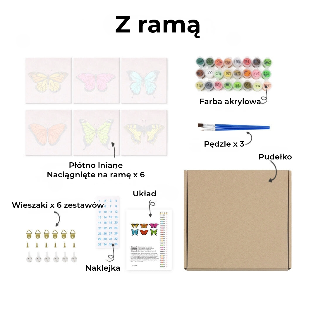 6 Mini Obrazów Koktajlowych